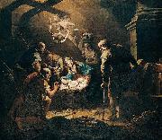 Gaspare Diziani The Adoration of the Shepherds oil